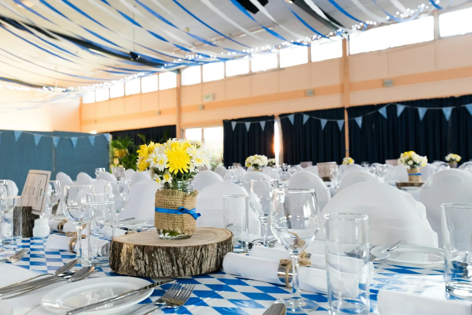 A view of the celebration from across the room
